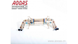 AOOAS排气-奥迪R8 V10 Plus 尾段钛合金发阀门